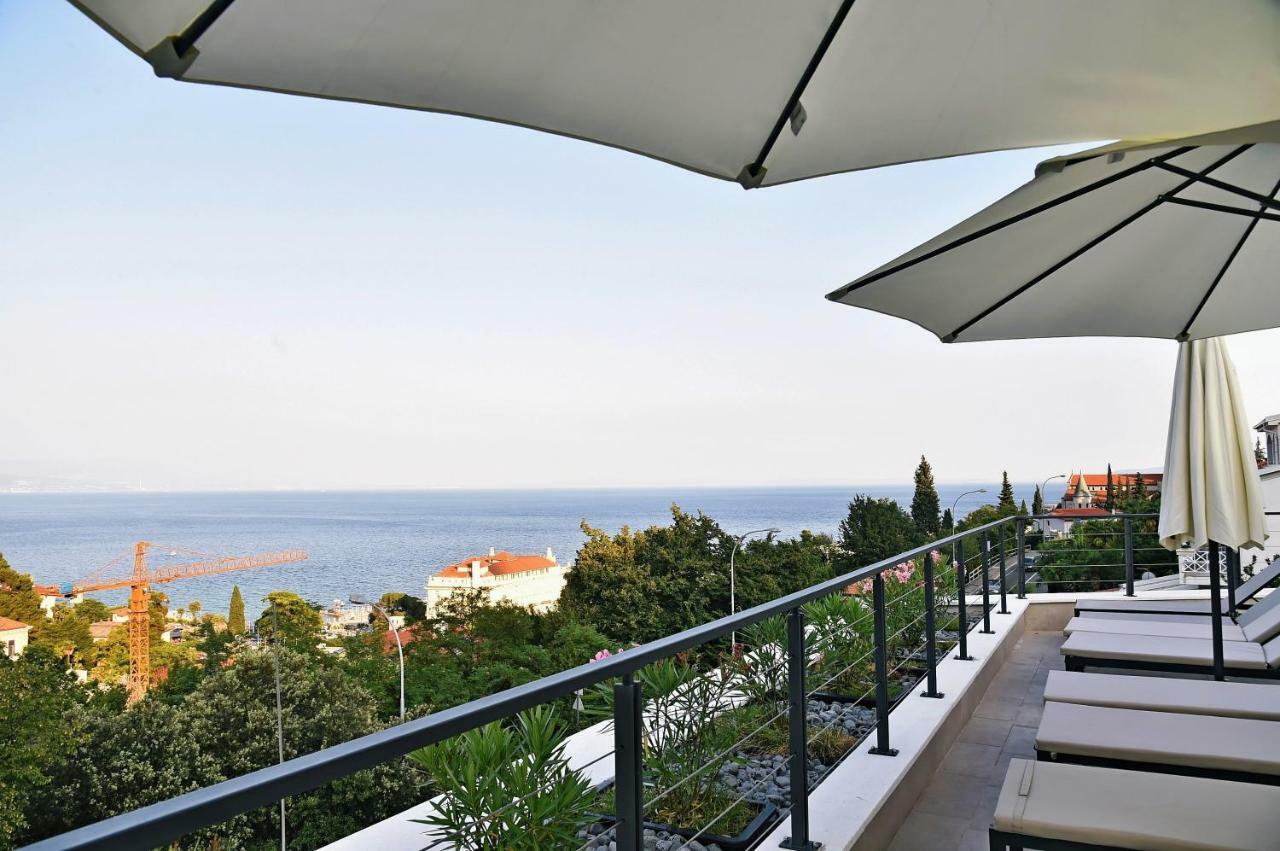 Apartments In Villa Ziza, Rooftop Swimming Pool Opatija Exterior foto
